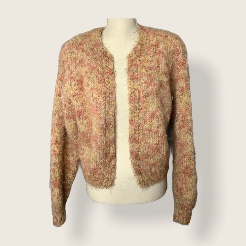 Fuzzy Open Front Jacket - image 1